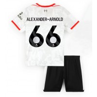 Echipament fotbal Liverpool Alexander-Arnold #66 Tricou Treilea 2024-25 pentru copii maneca scurta (+ Pantaloni scurti)